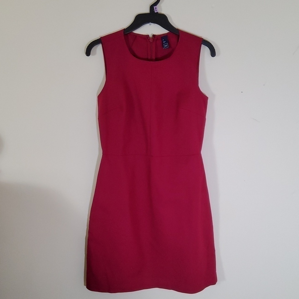 Gap Slim Shift Dress Very Berry Size 2